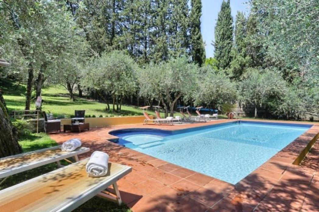 Villa In Private Estate,Shared Pool,Parking,3Km To Ponte Vecchio Floransa Dış mekan fotoğraf